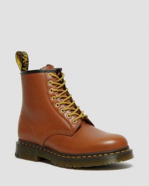 Dr Martens 1460 DM's Wintergrip Leather Lace Up Boots Brown | 03OCDGUYX