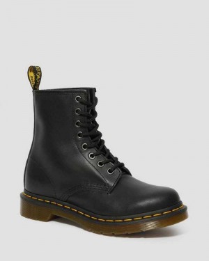 Dr Martens 1460 Nappa Leather Lace Up Boots Black | 28CKAZWTR