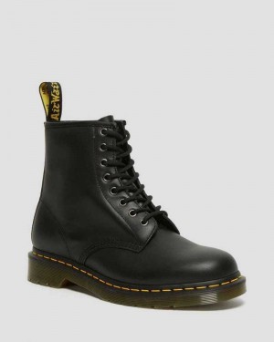 Dr Martens 1460 Nappa Leather Lace Up Boots Black | 16VPUFEWC