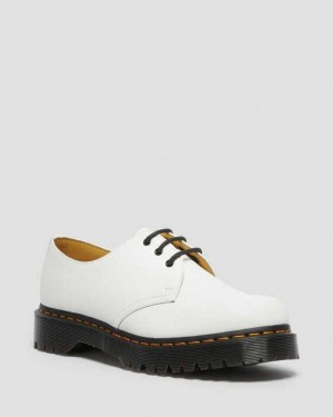 Dr Martens 1461 Bex Smooth Leather Oxford Shoes White | 15HUCNFZO