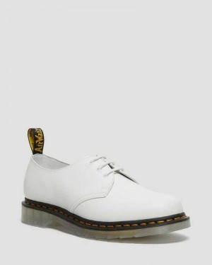 Dr Martens 1461 Iced Smooth Leather Oxford Shoes White | 25BVSKRGY