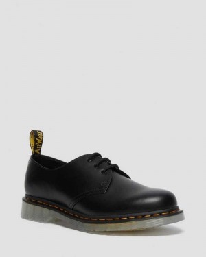 Dr Martens 1461 Iced Smooth Leather Oxford Shoes Black | 72OYTHUMC