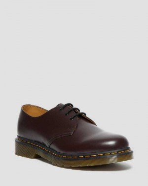 Dr Martens 1461 Smooth Leather Oxford Shoes Burgundy | 26EWIOHXR