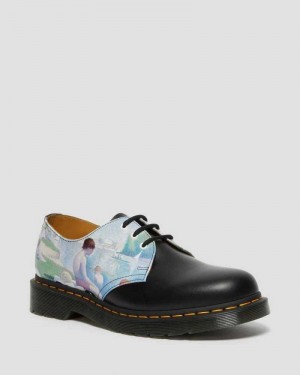 Dr Martens 1461 The National Gallery Seurat Oxford Shoes Black | 57LJYTRPM