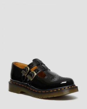 Dr Martens 8065 Patent Leather Mary Jane Shoes Patent Lamper | 82VHBULIT