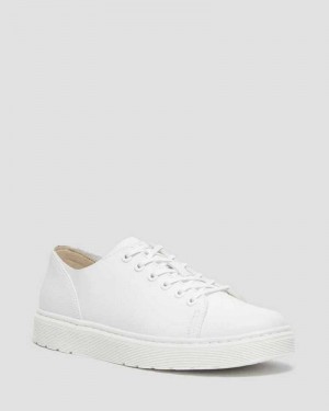 Dr Martens Dante Leather Casual Shoes White | 75CYBOMSG