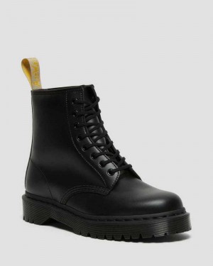 Dr Martens Vegan 1460 Bex Mono Lace Up Boots Black | 10OZLXEGF