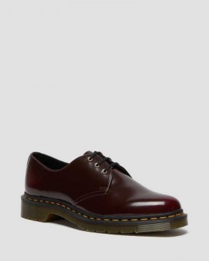 Dr Martens Vegan 1461 Oxford Shoes Pink Red | 51THJQGNE