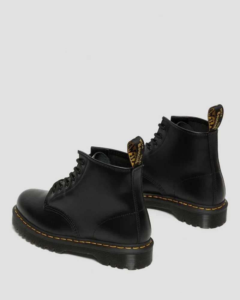 Dr Martens 101 Bex Smooth Leather Ankle Boots Black | 21LWXCGRF