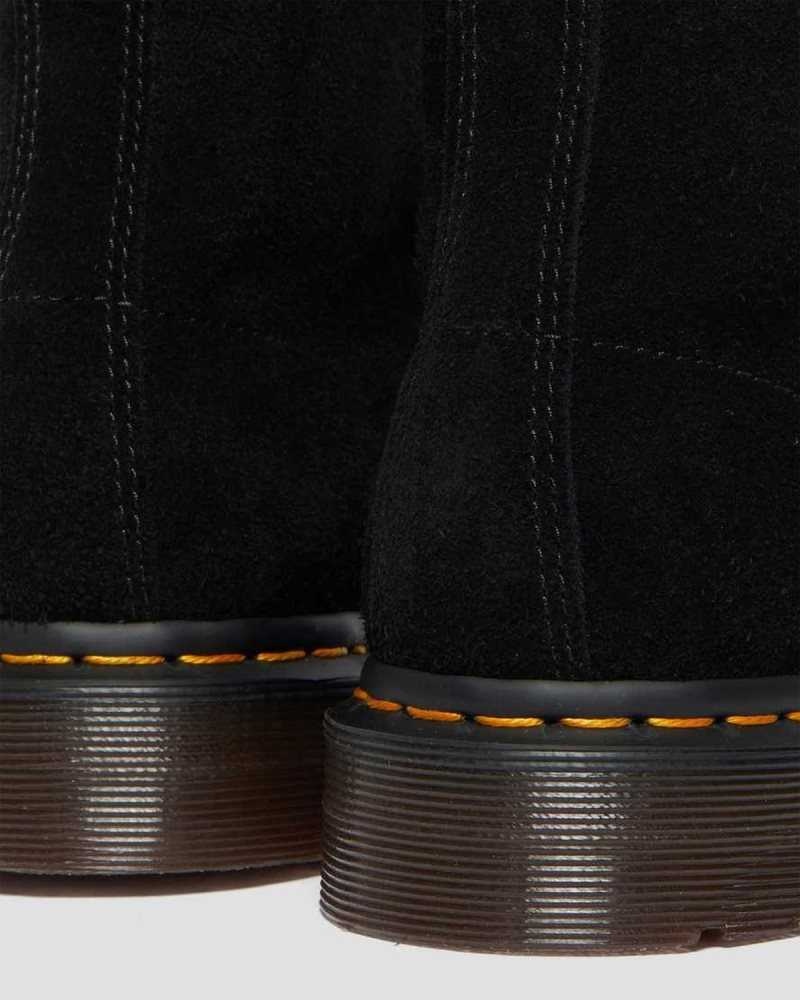 Dr Martens 101 Suede Ankle Boots Black | 35TRVZDSU