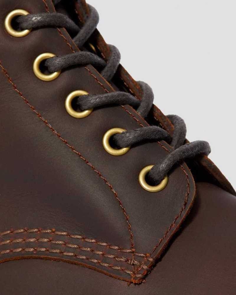 Dr Martens 1460 DM's Wintergrip Lace Up Boots Cocoa Snowplow | 18IGCRHAD