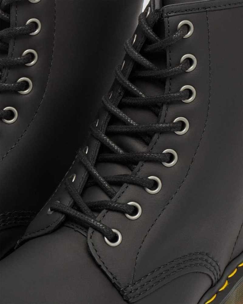 Dr Martens 1460 DM's Wintergrip Lace Up Boots Black | 08ZMFCVQB