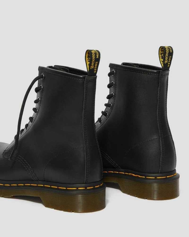 Dr Martens 1460 Nappa Leather Lace Up Boots Black | 28CKAZWTR