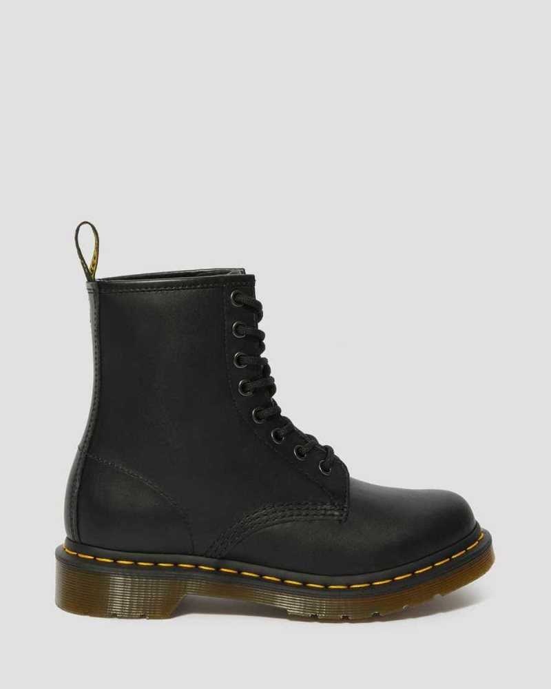 Dr Martens 1460 Nappa Leather Lace Up Boots Black | 28CKAZWTR