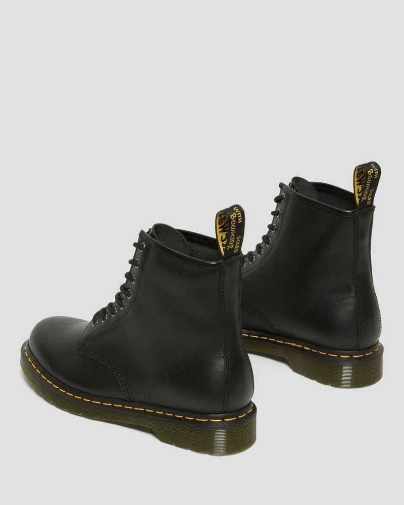 Dr Martens 1460 Nappa Leather Lace Up Boots Black | 26TAGMSLY