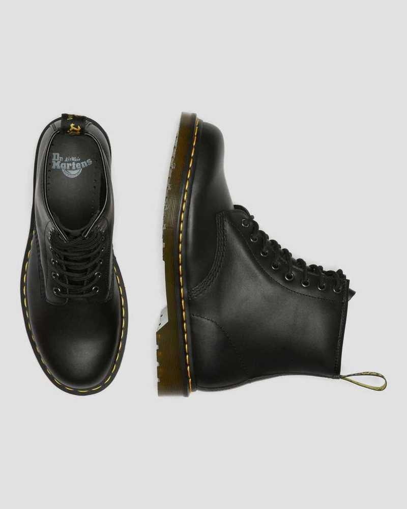 Dr Martens 1460 Nappa Leather Lace Up Boots Black | 26TAGMSLY