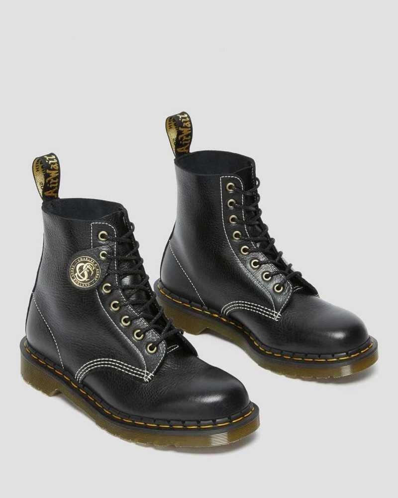 Dr Martens 1460 Pascal Classic Leather Lace Up Boots Black | 17JDEPWIZ