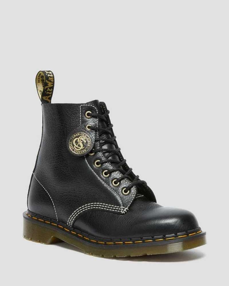 Dr Martens 1460 Pascal Classic Leather Lace Up Boots Black | 17JDEPWIZ