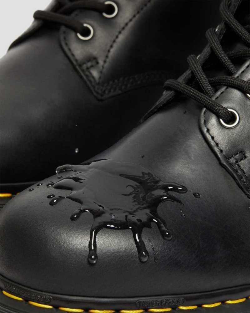 Dr Martens 1460 Waterproof Lace Up Boots Black | 07IHYQZSC