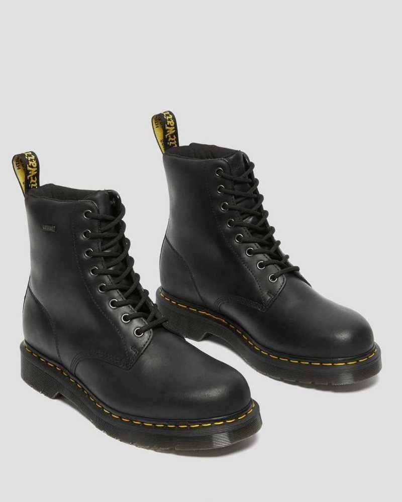 Dr Martens 1460 Waterproof Lace Up Boots Black | 07IHYQZSC