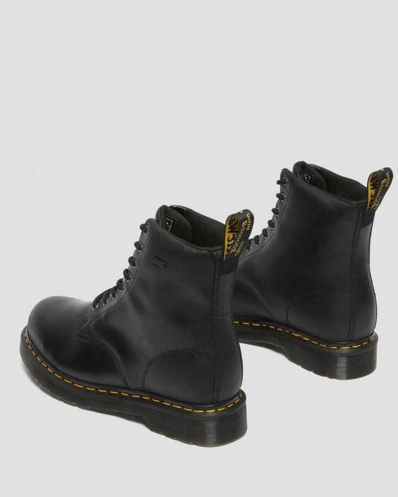 Dr Martens 1460 Waterproof Lace Up Boots Black | 07IHYQZSC