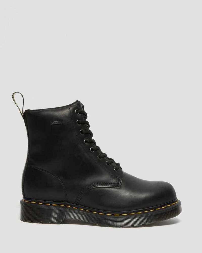 Dr Martens 1460 Waterproof Lace Up Boots Black | 07IHYQZSC