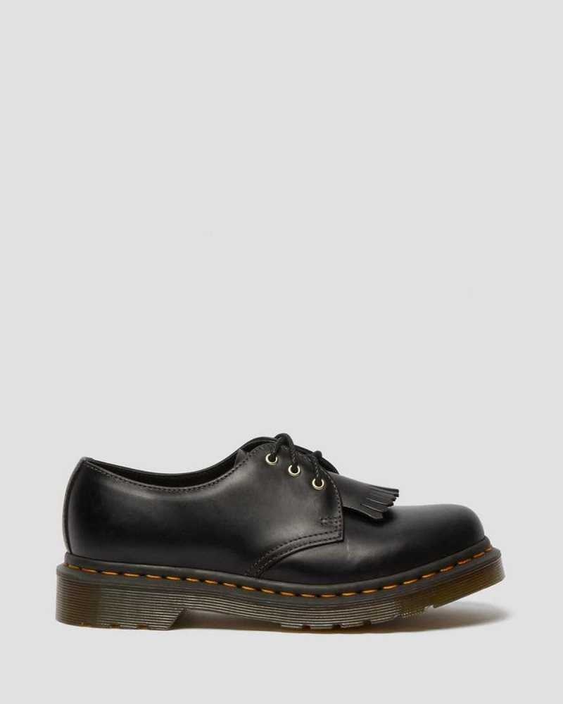 Dr Martens 1461 Abruzzo Leather Oxford Shoes Black | 04GLASUFK