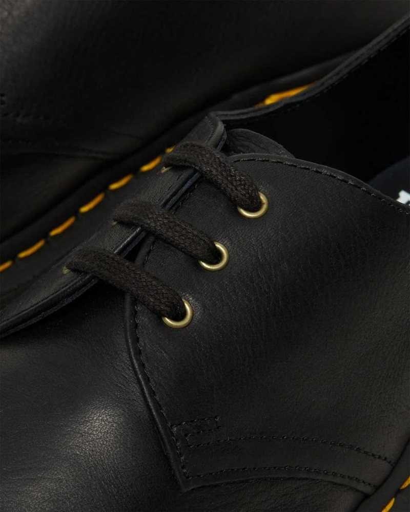 Dr Martens 1461 Ambassador Leather Oxford Shoes Black | 09ASLRJUK