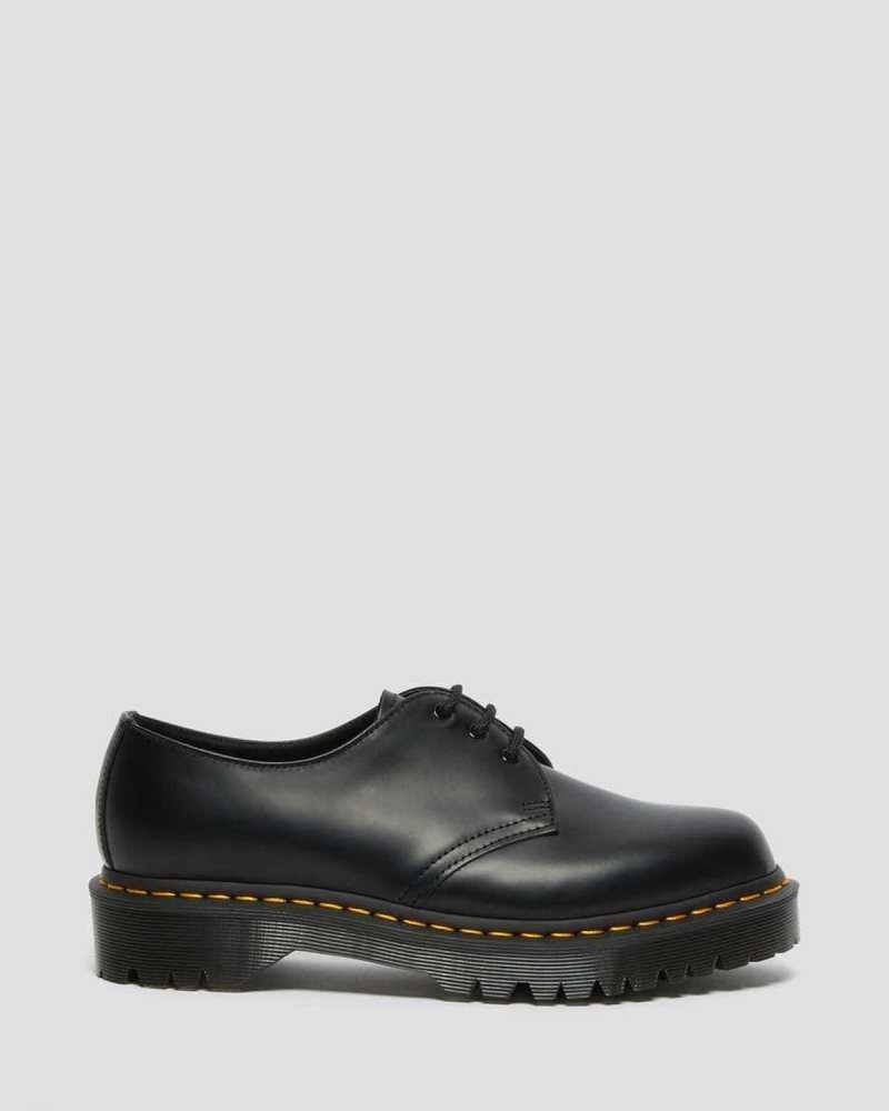 Dr Martens 1461 Bex Smooth Leather Oxford Shoes Black | 85VJZKTPE