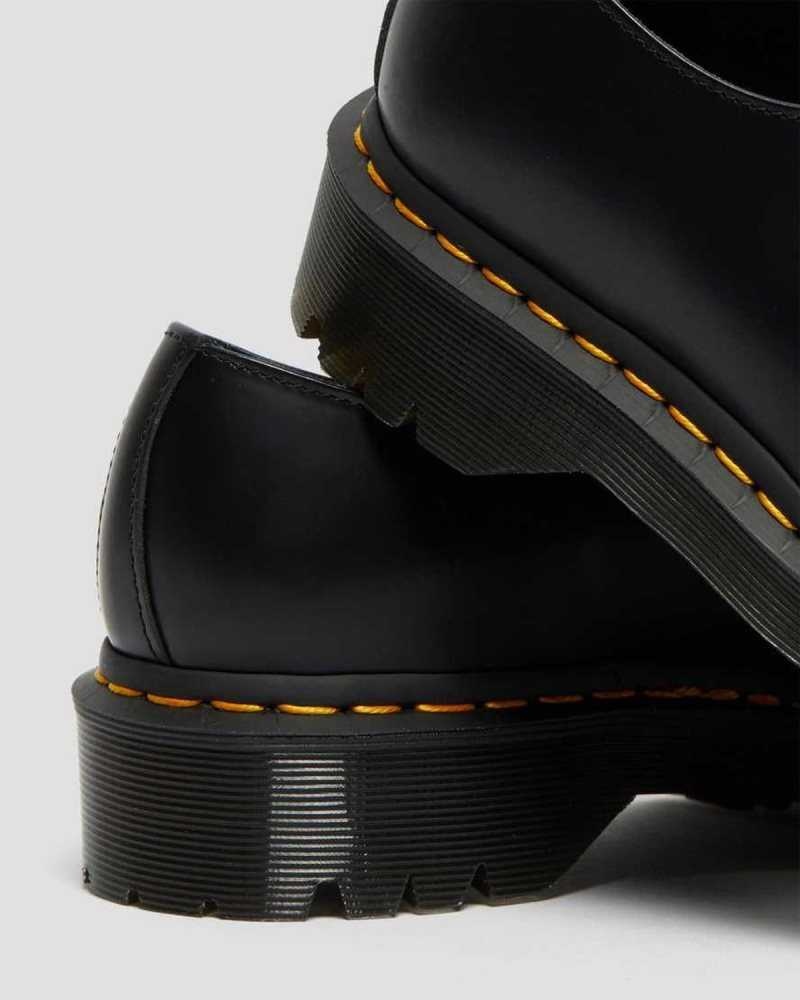 Dr Martens 1461 Bex Smooth Leather Oxford Shoes Black | 85VJZKTPE