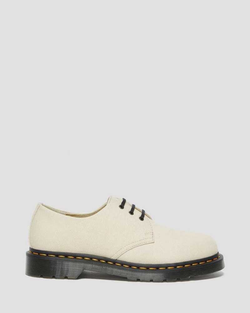 Dr Martens 1461 Canvas Oxford Shoes Brown | 25IOQNXTU