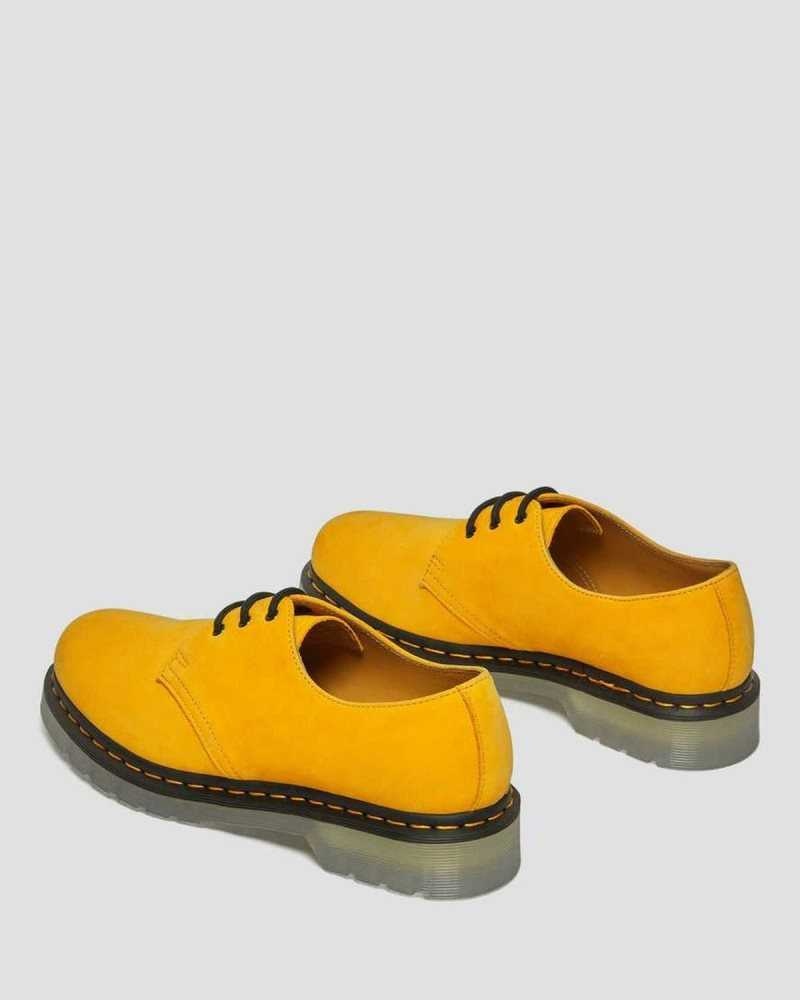 Dr Martens 1461 Iced II Buttersoft Leather Oxford Shoes Yellow | 18RSOUYZF