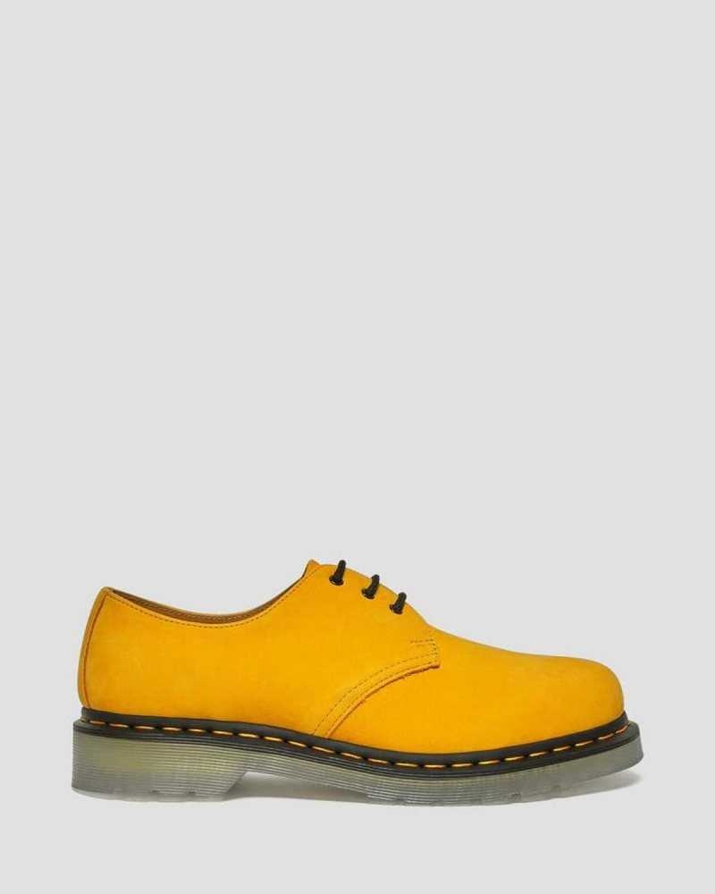 Dr Martens 1461 Iced II Buttersoft Leather Oxford Shoes Yellow | 18RSOUYZF