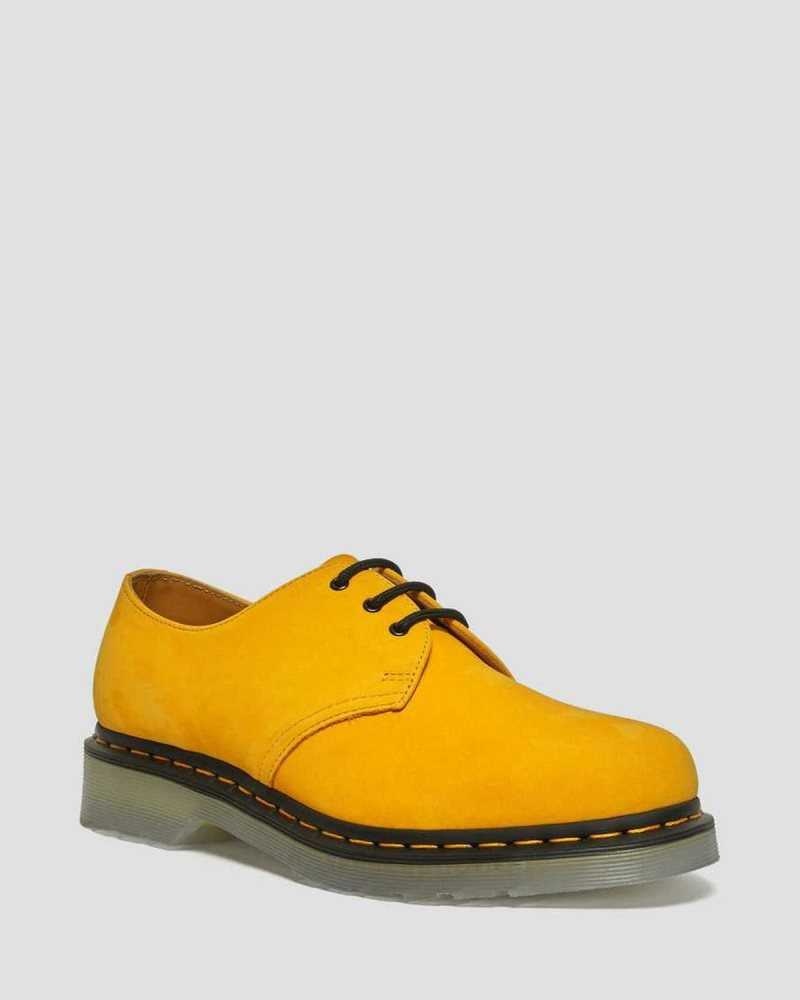 Dr Martens 1461 Iced II Buttersoft Leather Oxford Shoes Yellow | 18RSOUYZF