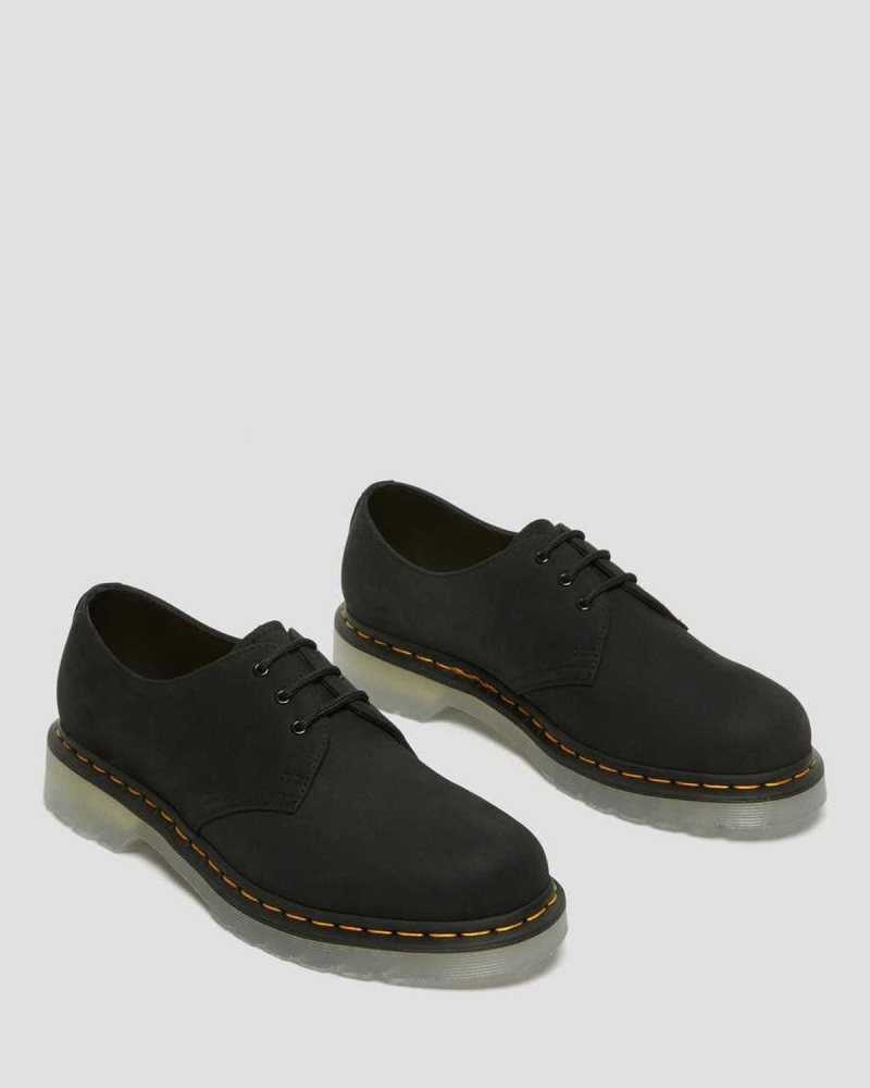 Dr Martens 1461 Iced II Buttersoft Leather Oxford Shoes Black | 95NZRAYVB