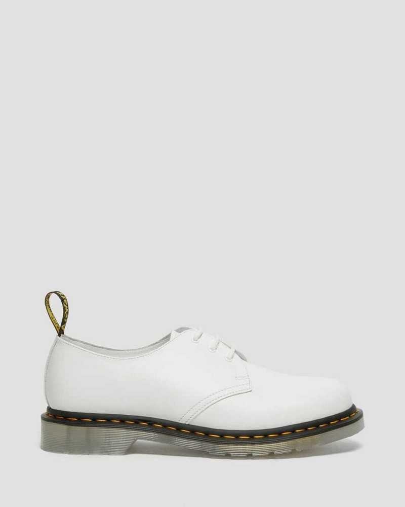 Dr Martens 1461 Iced Smooth Leather Oxford Shoes White | 25BVSKRGY