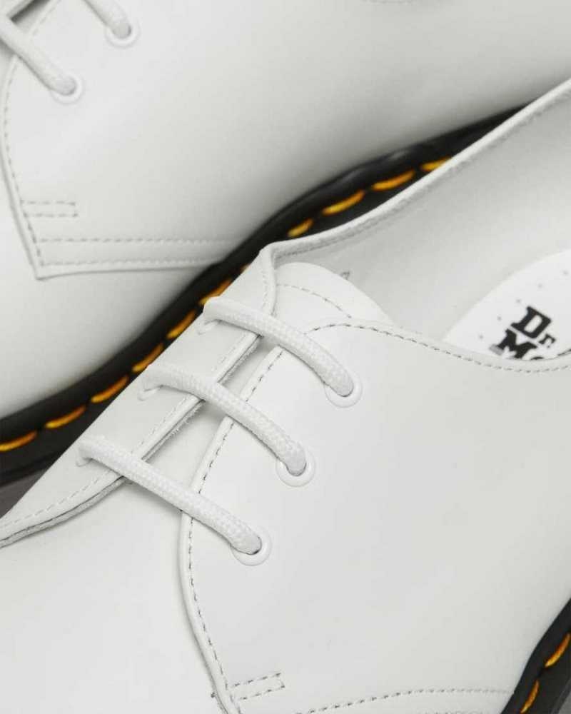 Dr Martens 1461 Iced Smooth Leather Oxford Shoes White | 25BVSKRGY