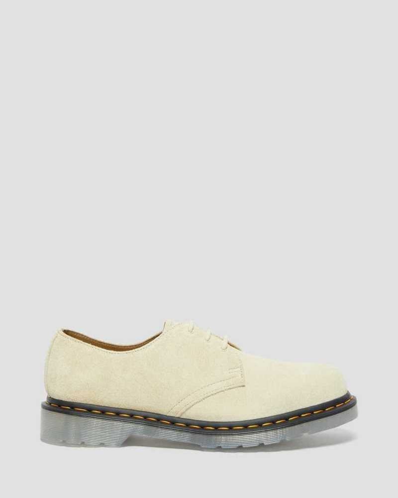 Dr Martens 1461 Iced Suede Oxford Shoes Cream | 23EVTMNAC