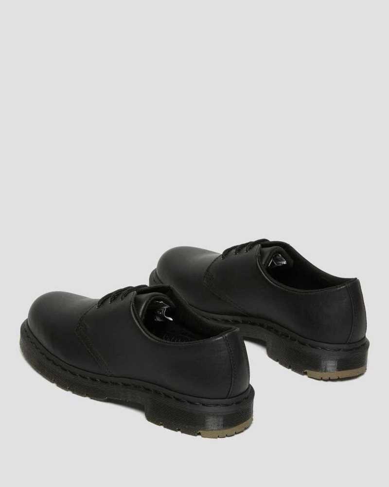 Dr Martens 1461 Mono Slip Resistant Oxford Shoes Black | 73BZTQXUW