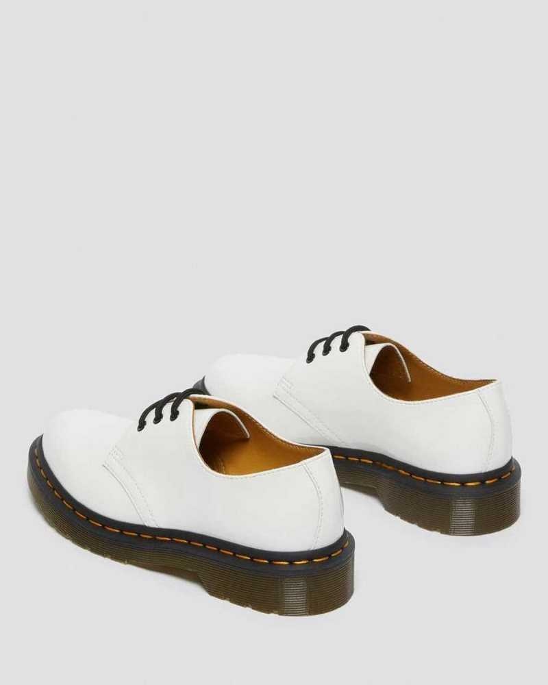 Dr Martens 1461 Patent Leather Oxford Shoes White | 20TZOIUCG