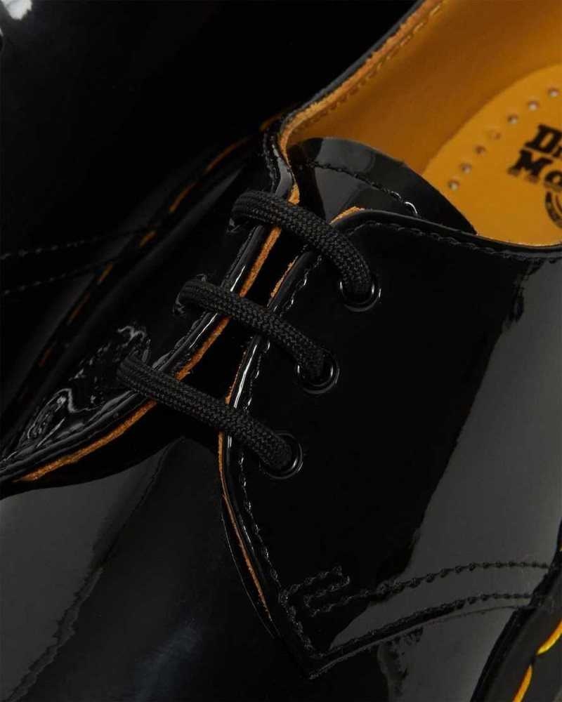 Dr Martens 1461 Patent Leather Oxford Shoes Black | 09SYNCWKJ