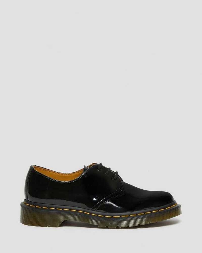 Dr Martens 1461 Patent Leather Oxford Shoes Black | 09SYNCWKJ