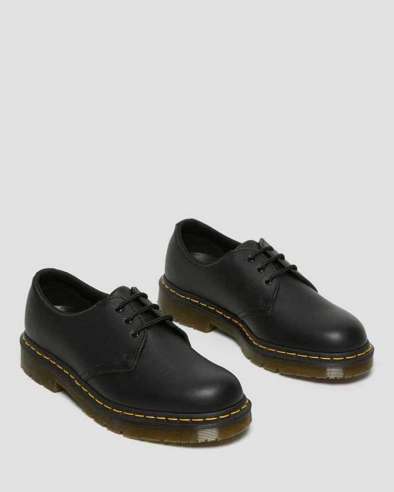 Dr Martens 1461 Slip Resistant Leather Oxford Shoes Black | 05YGSHNRD