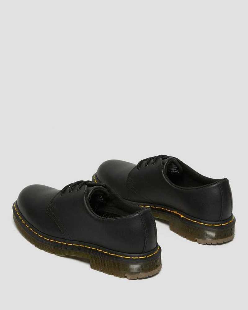 Dr Martens 1461 Slip Resistant Leather Oxford Shoes Black | 05YGSHNRD