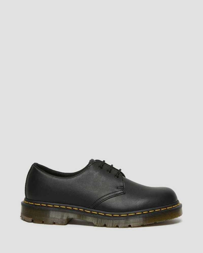 Dr Martens 1461 Slip Resistant Leather Oxford Shoes Black | 05YGSHNRD