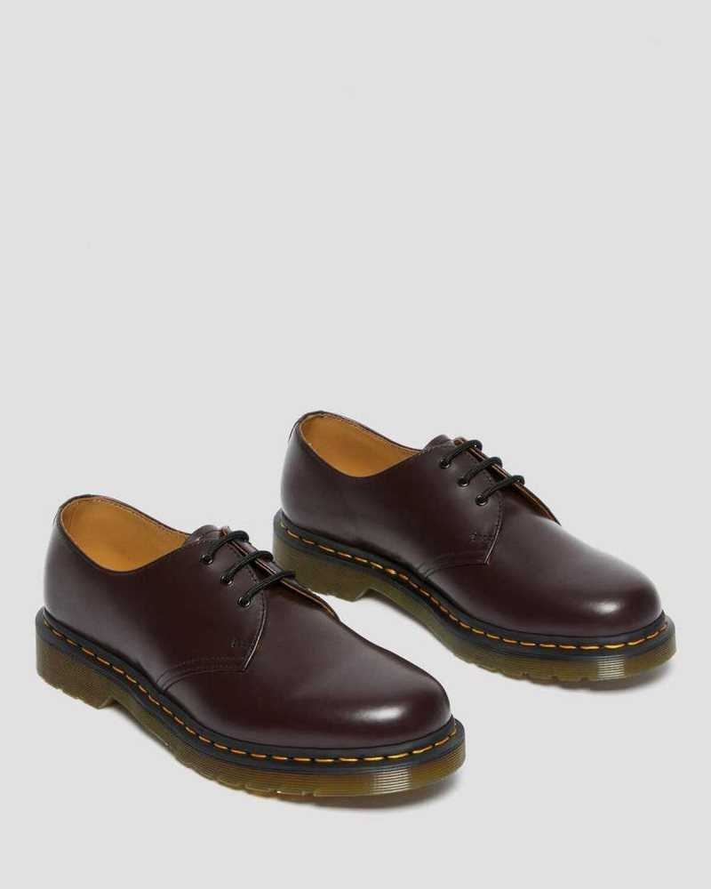 Dr Martens 1461 Smooth Leather Oxford Shoes Burgundy | 26EWIOHXR