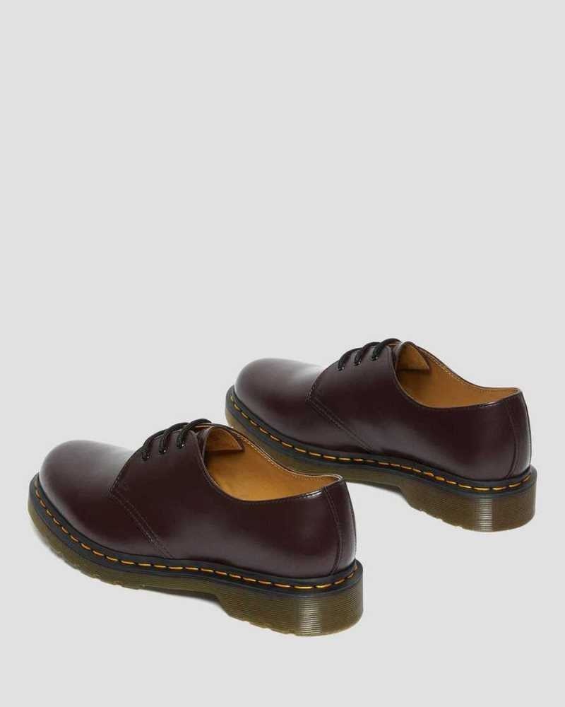 Dr Martens 1461 Smooth Leather Oxford Shoes Burgundy | 26EWIOHXR