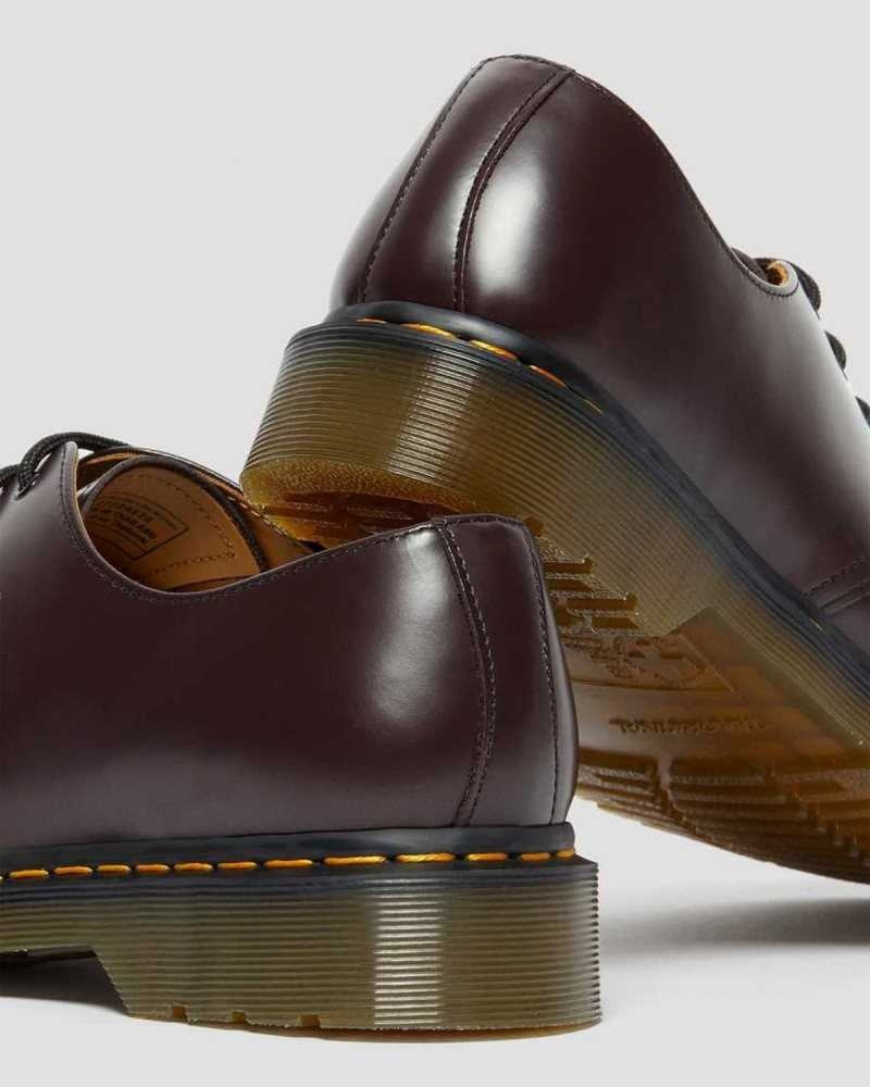 Dr Martens 1461 Smooth Leather Oxford Shoes Burgundy | 26EWIOHXR