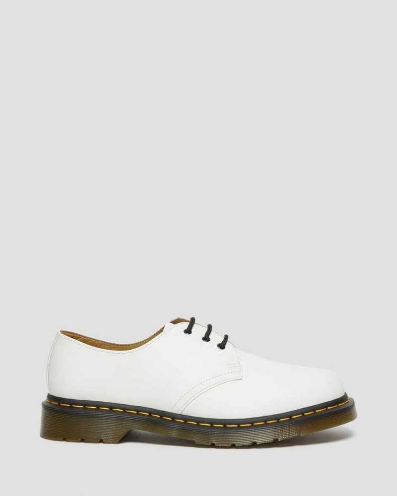 Dr Martens 1461 Smooth Leather Oxford Shoes White | 24NZPGYRU