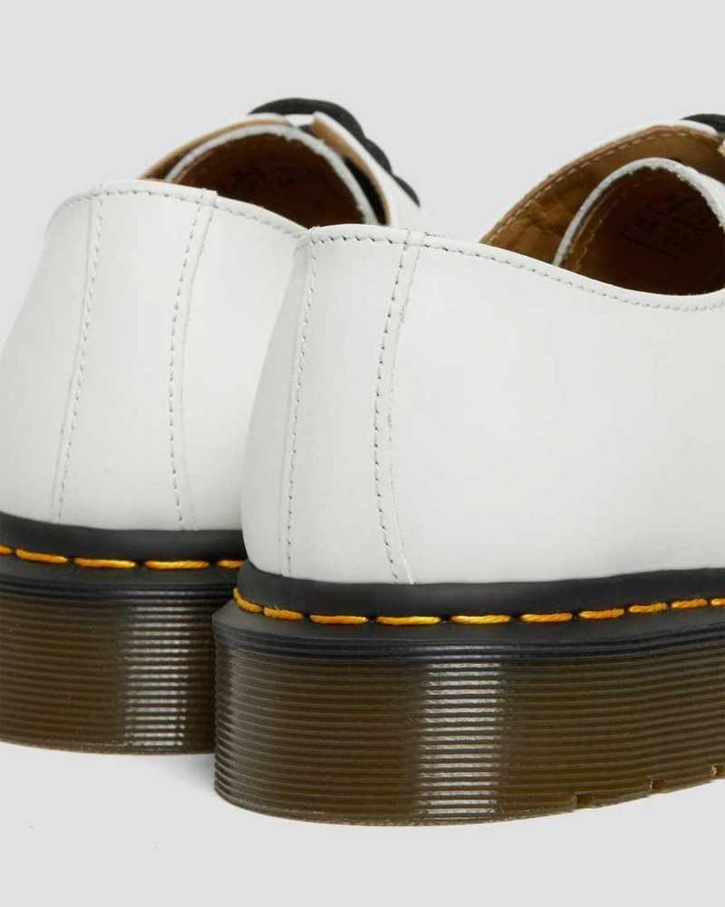 Dr Martens 1461 Smooth Leather Oxford Shoes White | 24NZPGYRU